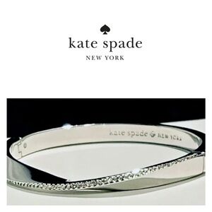 NWT - Kate Spade New York Do The Twist Pave Bangle